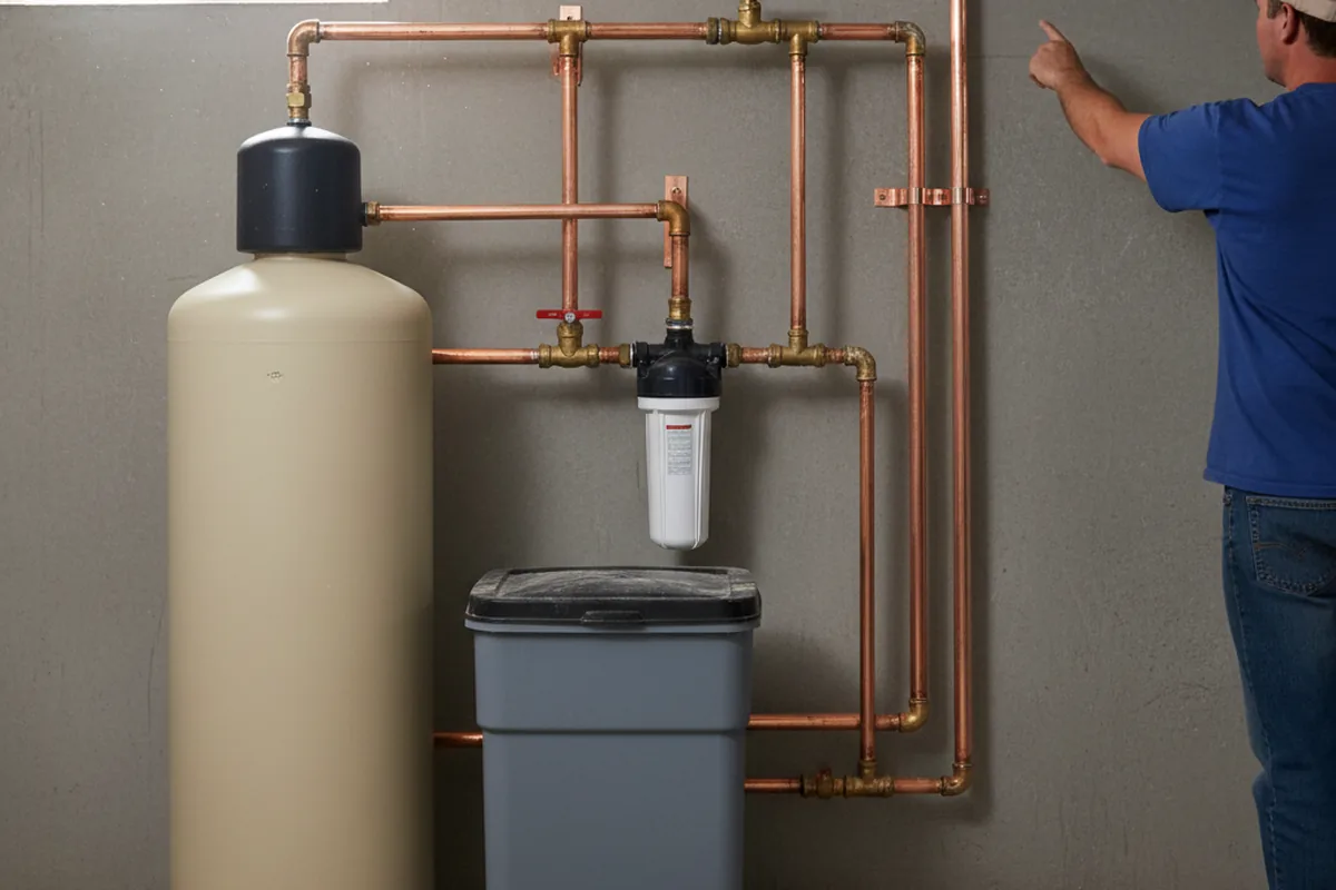 Whole-house water treatment system installed in Ironton